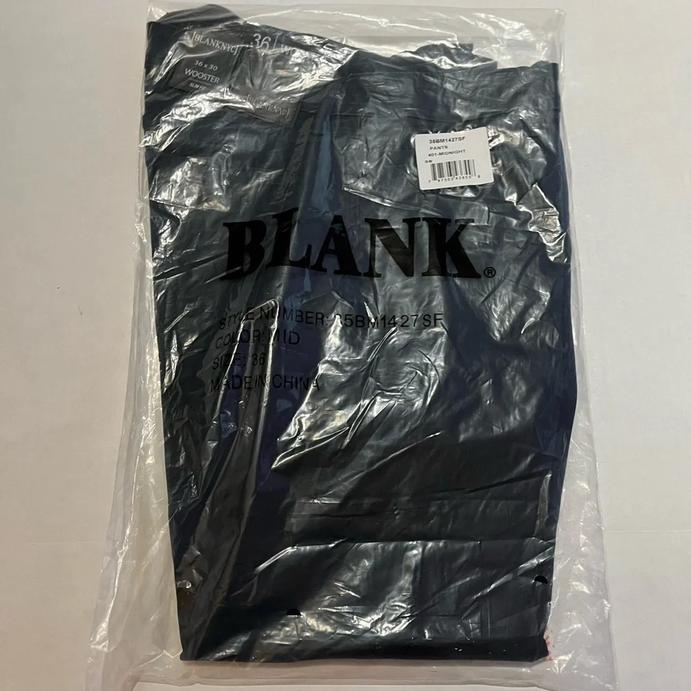 Blanknyc Men's Midnight Wooster Slim-Fit Jean Pants Size 36W 30L - Picture 4 of 6